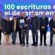 Villa Cañás: Cuatro familias cañaseñas recibieron escrituras