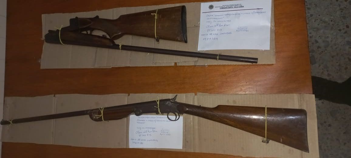 Villa Cañás: Arrestaron a un hombre por tener armas de fuego de forma indebida Villa Cañás: Arrestaron a un hombre por tener armas de fuego de forma indebida