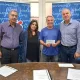 Villa Cañás: Entrega de fondos al Clun Sportsman por la colonia de invierno para adultos mayores de PAMI