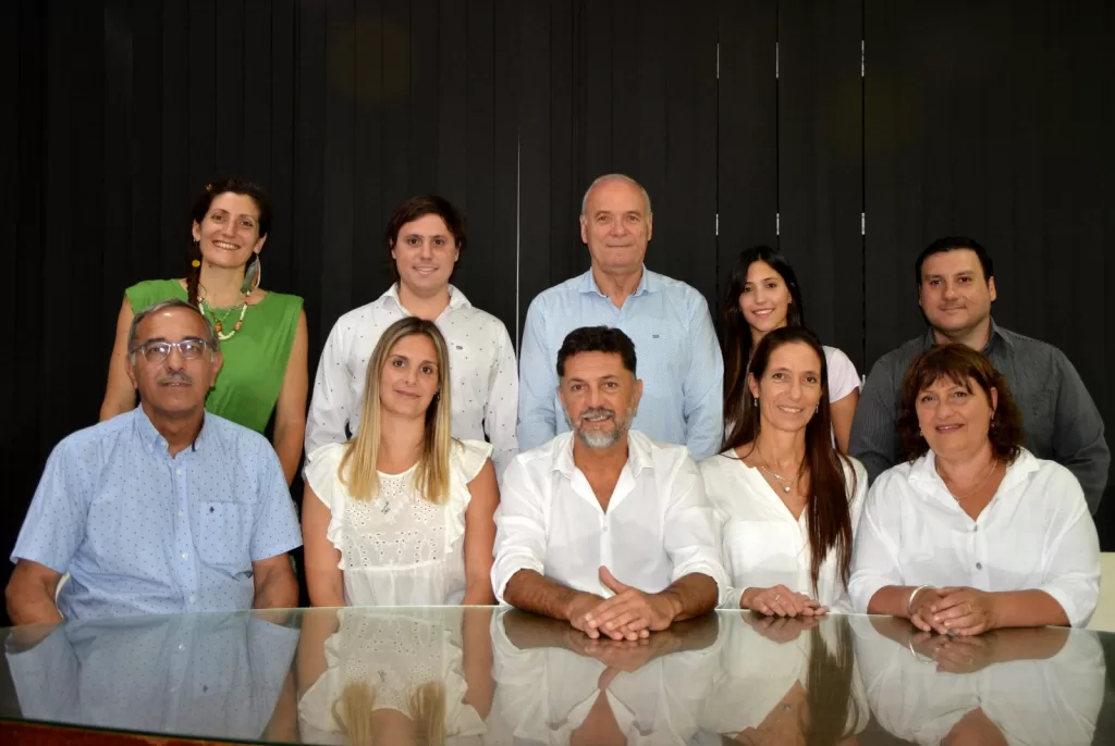 Villa Cañás: Norberto Gizzi presentó su nuevo gabinete