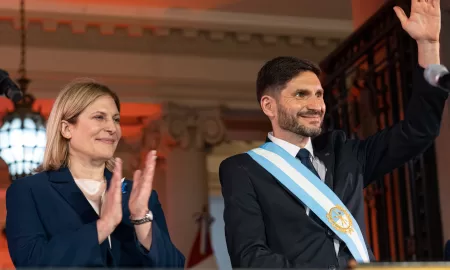 Villa Cañás: Primera visita oficial del gobernador Maximiliano Pullaro