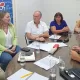 Villa Cañás: La ministra de Salud Silvia Ciancio se reunió con el intendente Gizzi