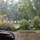 Villa Cañás: La fuerte tormenta de lluvia y viento provocó importantes daños