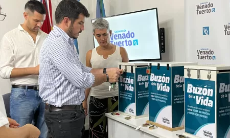Venado Tuerto: Se realizó la primera apertura del año de los Buzones de la Vida