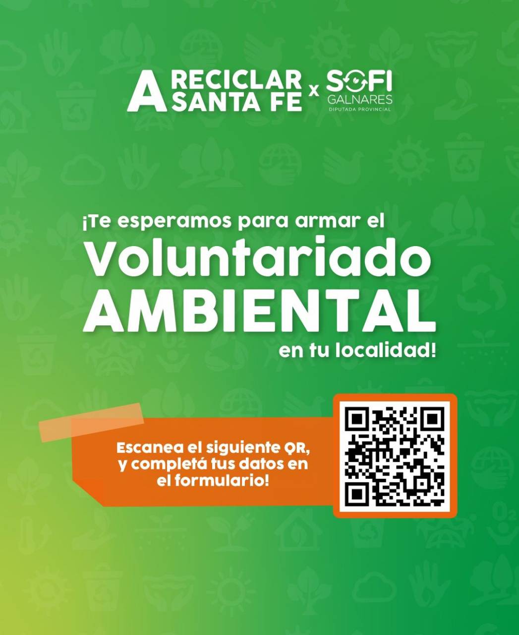 Sofía Galnares impulsa el voluntariado para abordar problemas ambientales Sofía Galnares impulsa el voluntariado para abordar problemas ambientales