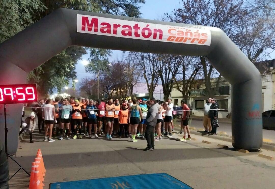 Villa Cañás: Exitosa Maratón de Atletismo Cañás Corre