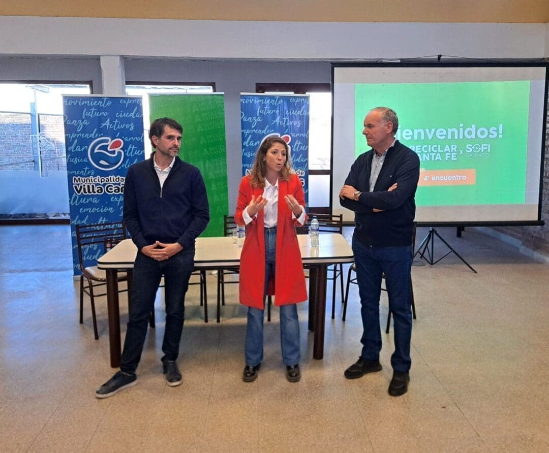 Cuarto encuentro de A Reciclar Santa Fe en Villa Cañás