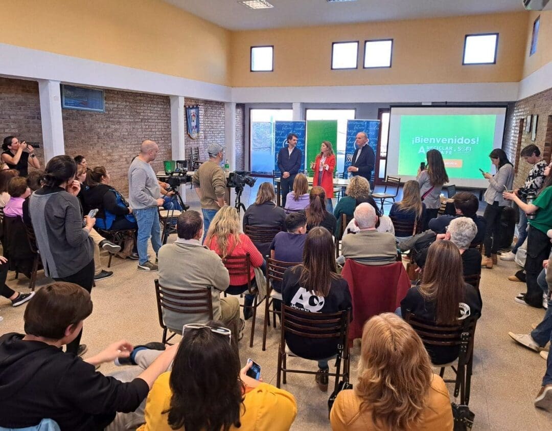 Cuarto encuentro de A Reciclar Santa Fe en Villa Cañás