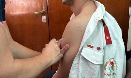 Objetivo Dengue: En Venado Tuerto, Provincia inició la vacunación de Bomberos Voluntarios