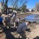 Obras Urbanas en Villa Cañás: Tercera cuadra de pavimento