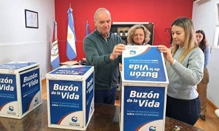Villa Cañás: Primera apertura de los Buzones de la Vida