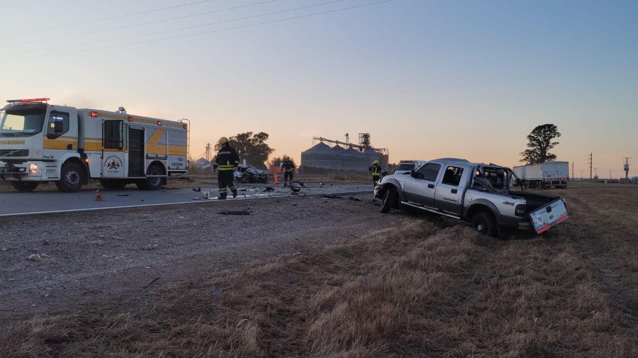 Villa Cañás: Accidente fatal en la Ruta Provincial 94