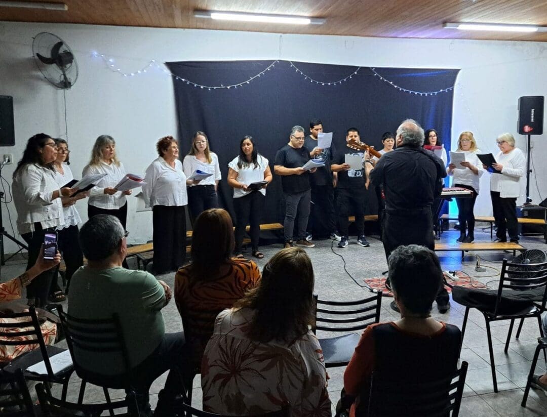 Villa Cañás: Encuentro de coros Brotes en tu voz