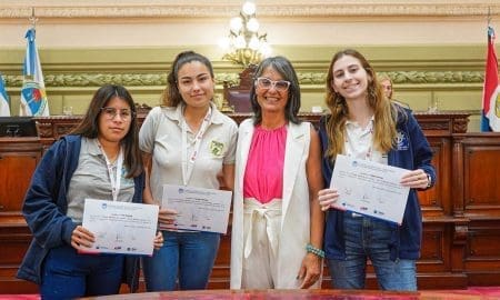 Bellatti llevó a la voz de tres departamentos a la jornada Diputados por un Día