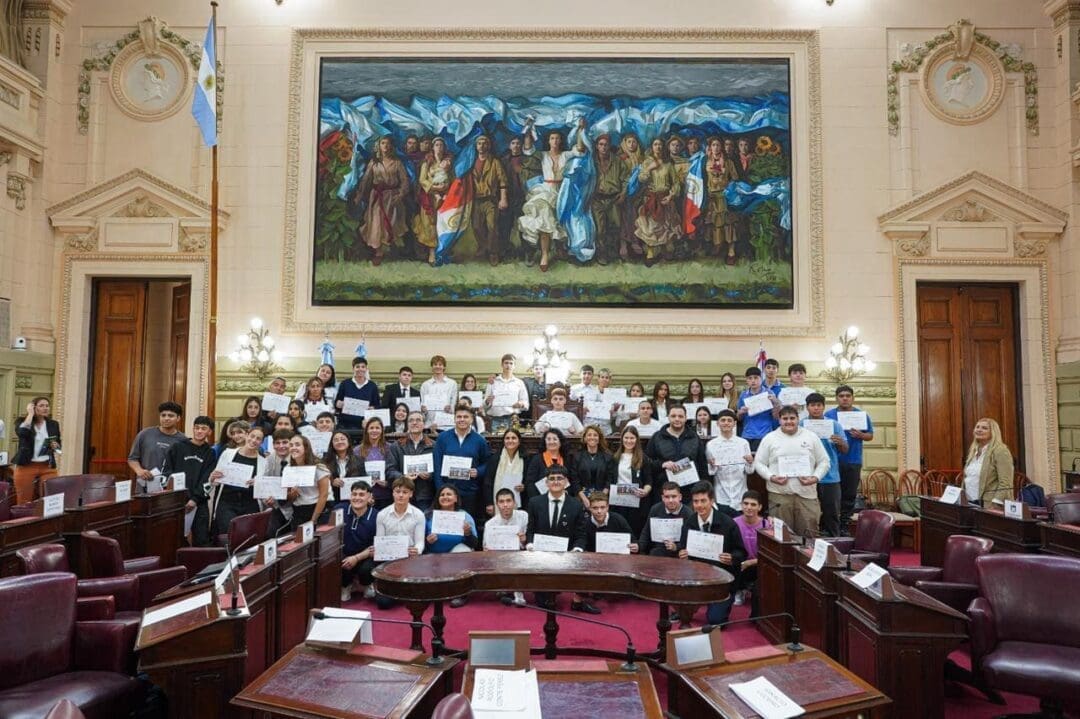 Galnares: Cajero automático para San Eduardo, el pedido de la Escuela Secundaria en Diputados por un Día