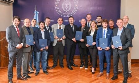 Teodelina: El intendente Joaquín Poleri firmó un convenio con el Ministerio de Defensa