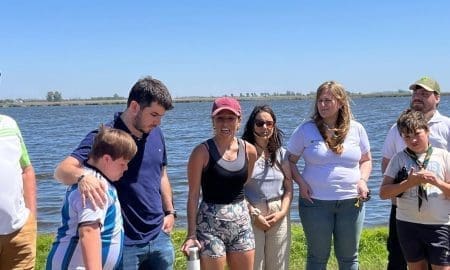 Galnares: Junto a un centenar de venadenses forestamos la Laguna El Hinojo