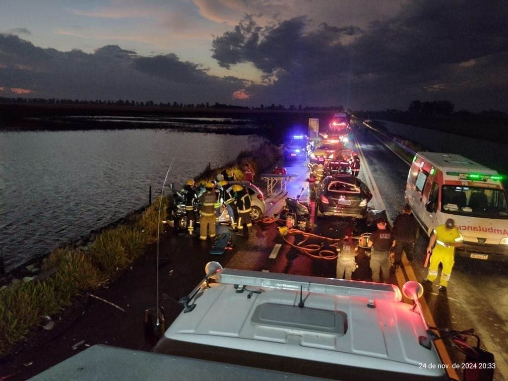 Maggiolo: Accidente Fatal sobre Ruta Nacional N°8