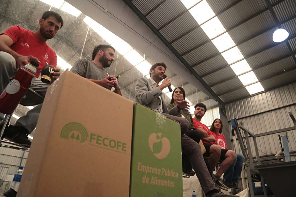 Se inauguró en Rosario la Planta de la Empresa Pública de Alimentos (EPA) Se inauguró en Rosario la Planta de la Empresa Pública de Alimentos (EPA)