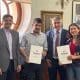 Más obras para Venado Tuerto: Chiarella y Di Gregorio firmaron convenios con el Gobierno provincial