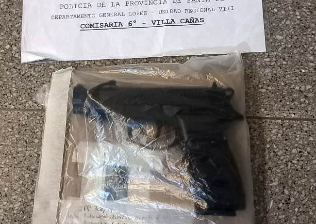 Villa Cañás: Tres personas demoradas por tenencia de armas de fuego