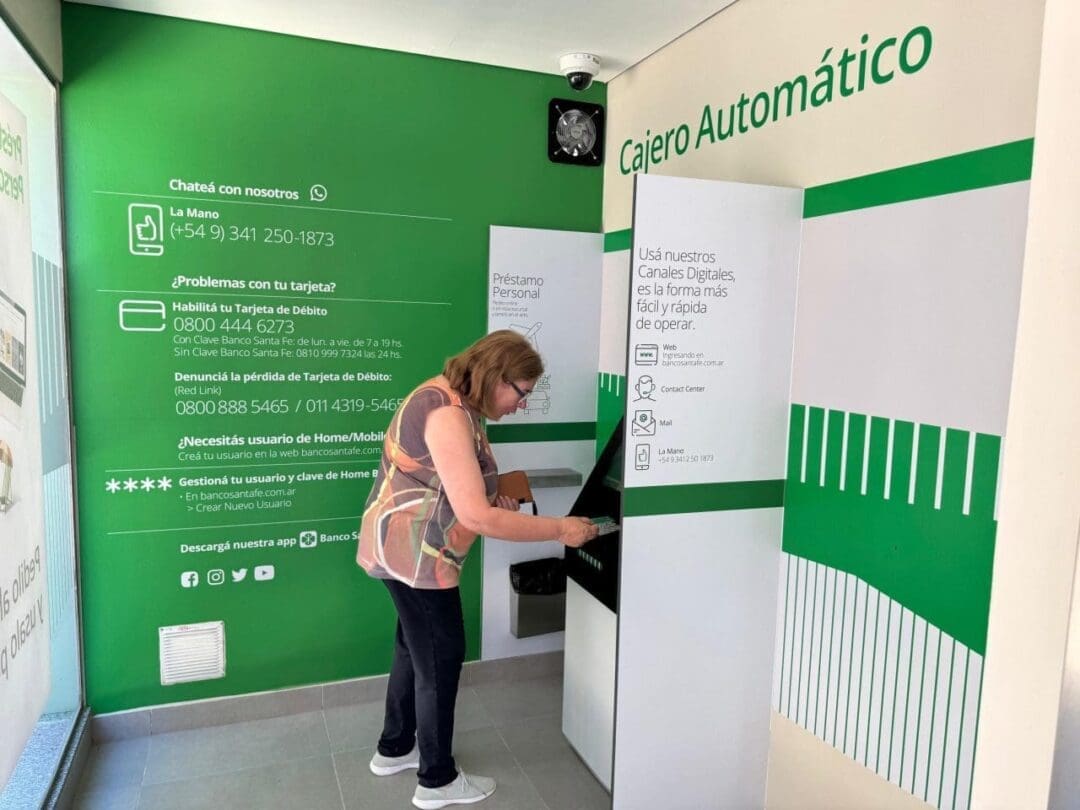 Chapuy ya cuenta con su primer cajero automático