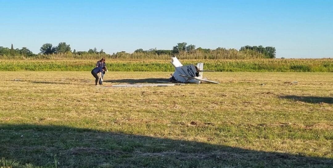 Piloto fallece en accidente aéreo en el aeroclub de Pergamino