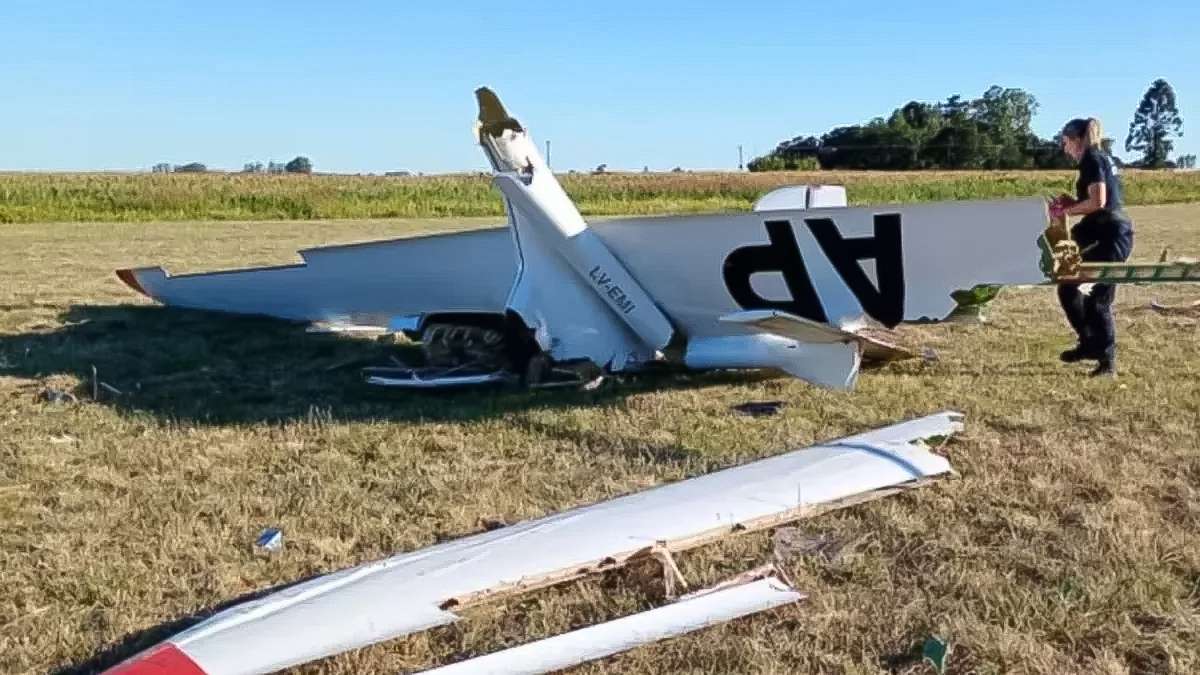 Piloto fallece en accidente aéreo en el aeroclub de Pergamino