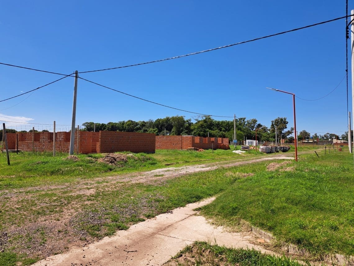 Villa Cañás: Avanza la construcción de 45 viviendas en la ex quinta Sfasciotti