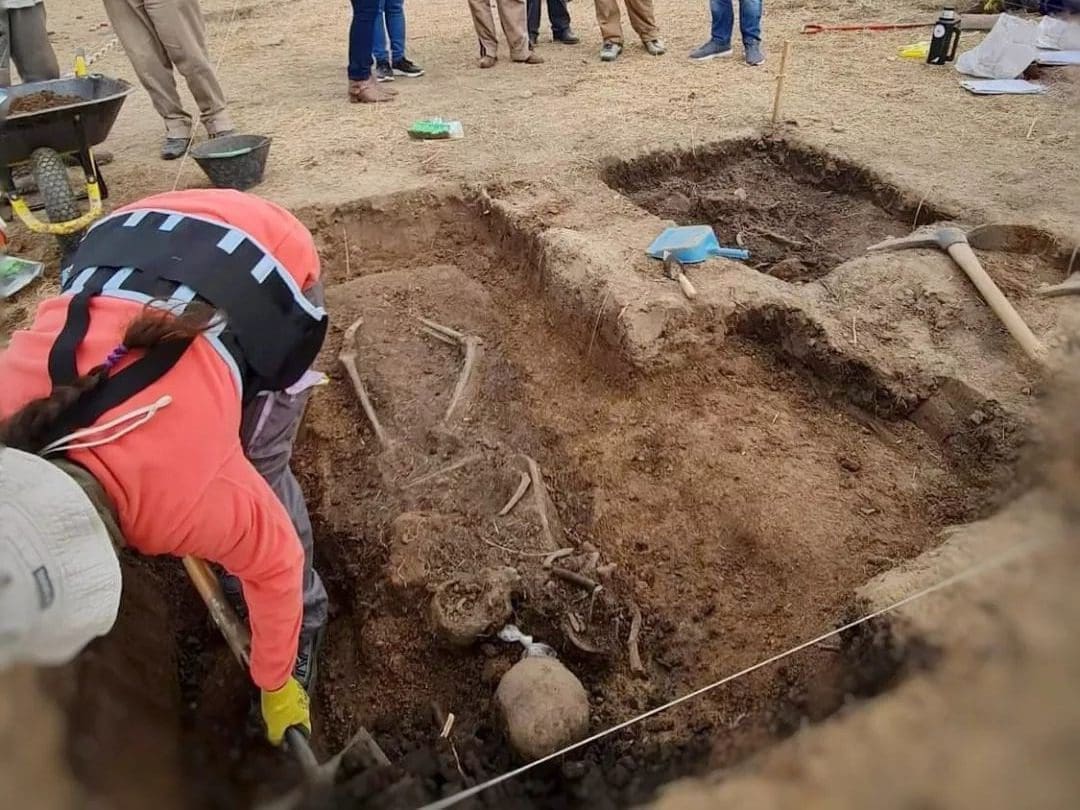 Hallazgo arqueológico en Melincué: Descubren esqueletos humanos de más de 2.000 años de antigüedad