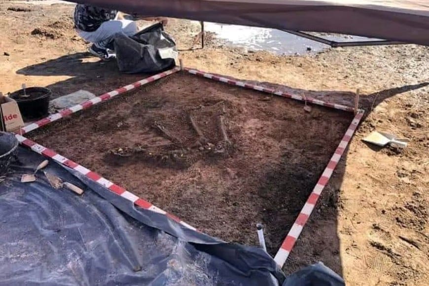 Hallazgo arqueológico en Melincué: Descubren esqueletos humanos de más de 2.000 años de antigüedad
