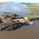 Villa Cañás: Finalizará en 10 días las obras de recuperación vial y protección contra inundaciones