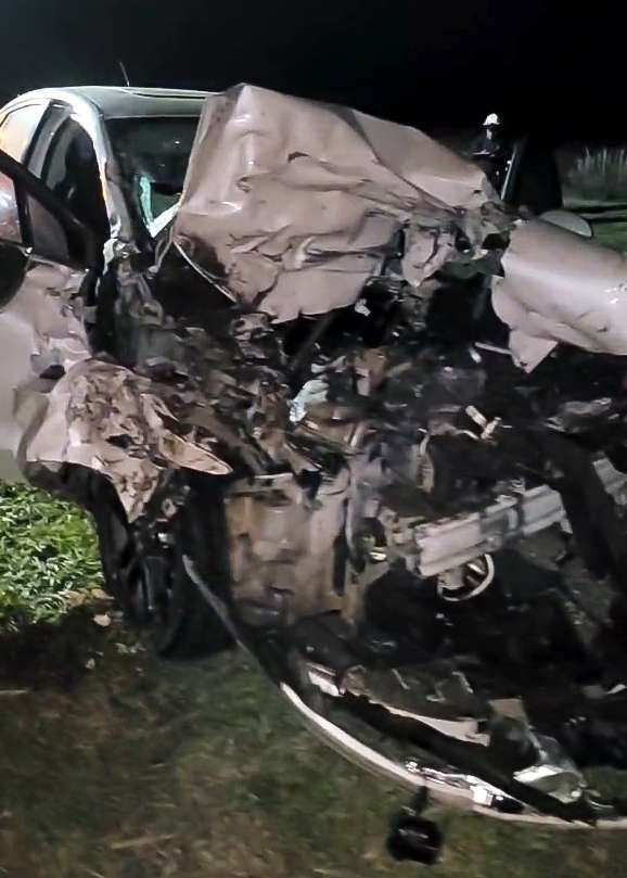 Teodelina: Accidente vial en Ruta Provicial 94 en la curva de Varela