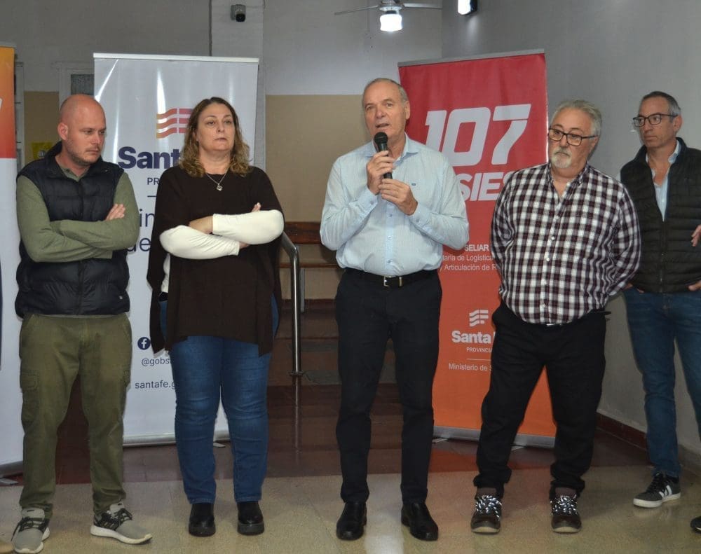 Villa Cañás: Se inauguró nuevo espacio para el SIES107