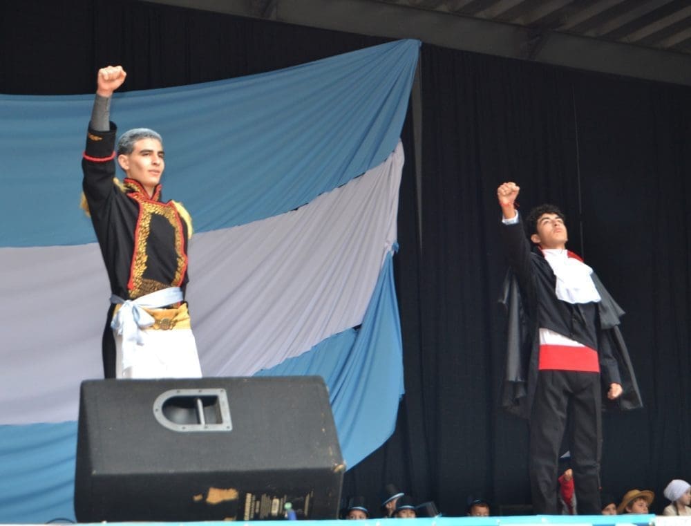 Villa Cañás celebró la Revolución de Mayo y sus 123 Años