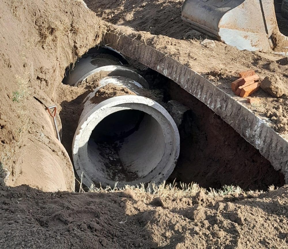 Villa Cañás refuerza su infraestructura con obras hidráulicas y viales