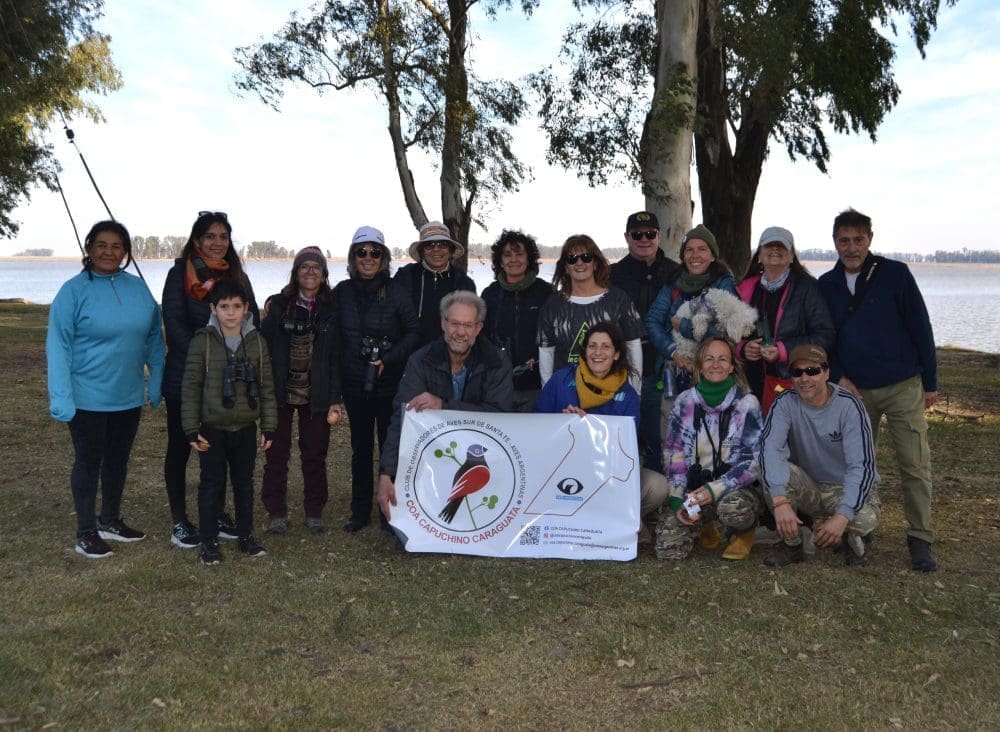 Villa Cañás: Nueva jornada de observación de aves en el Balneario