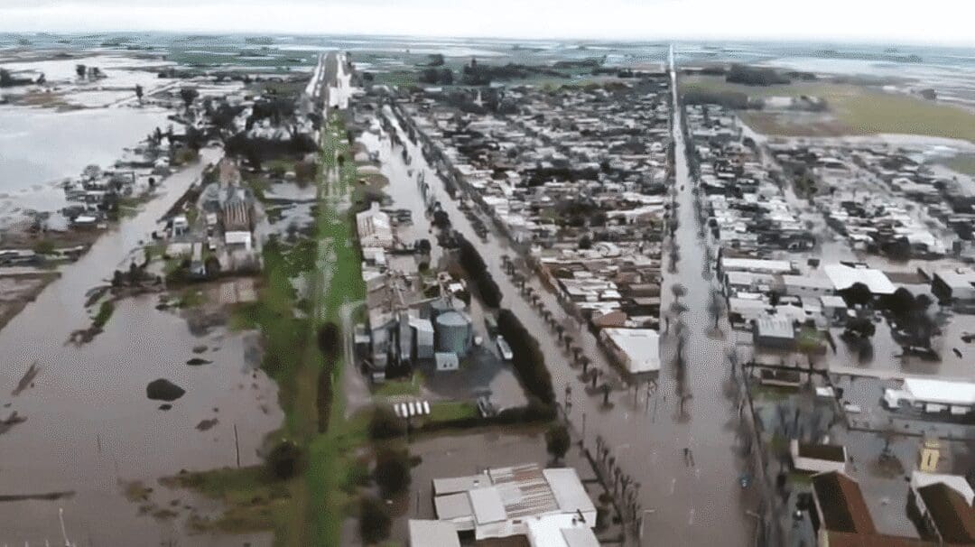 María Teresa: Operativo provincial y familias evacuadas tras las intensas lluvias