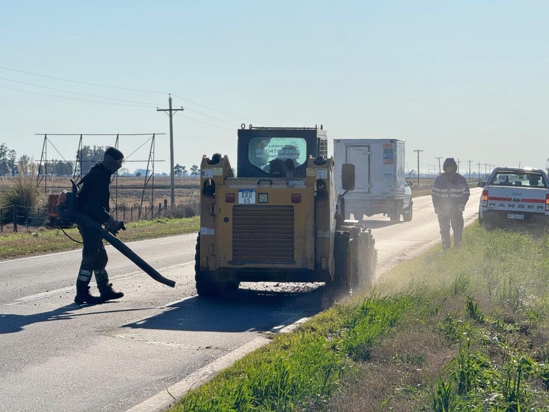Tras obligación judicial Vialidad comenzó a reparar la Ruta Nacional 33