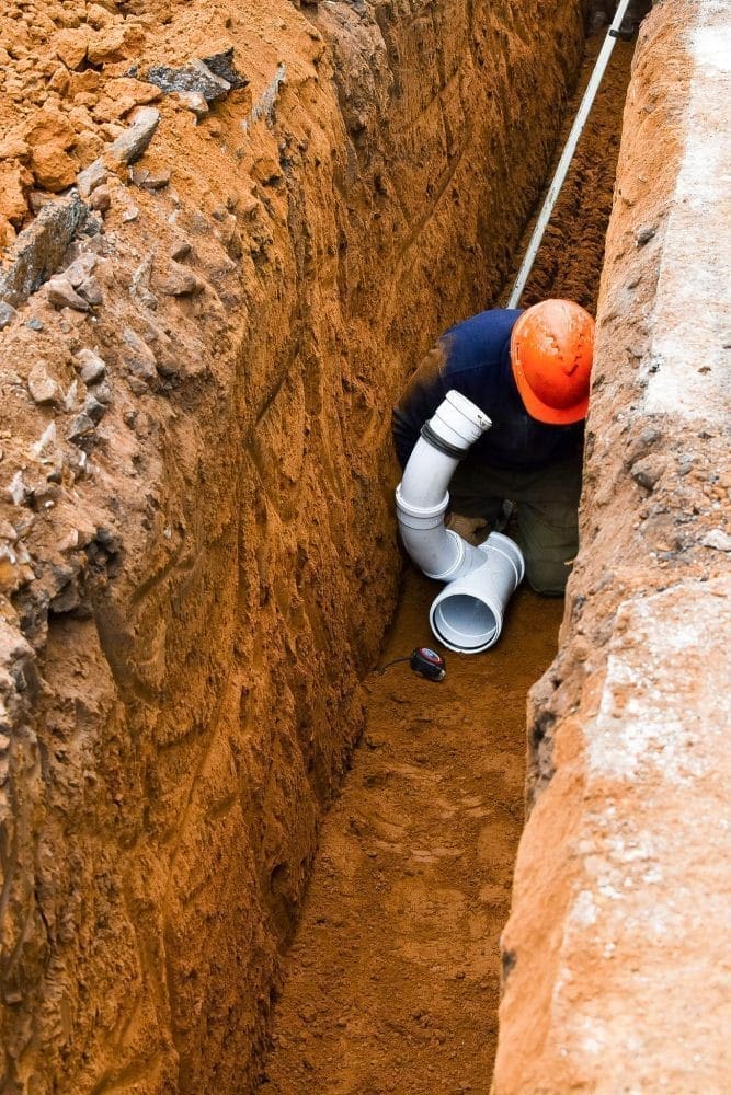 Obras de agua y cloacas en el departamento General López