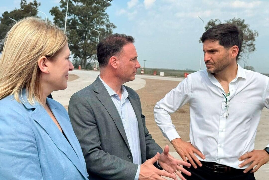 Pullaro, Scaglia y Enrico anuncian obras y soluciones hídricas para General López