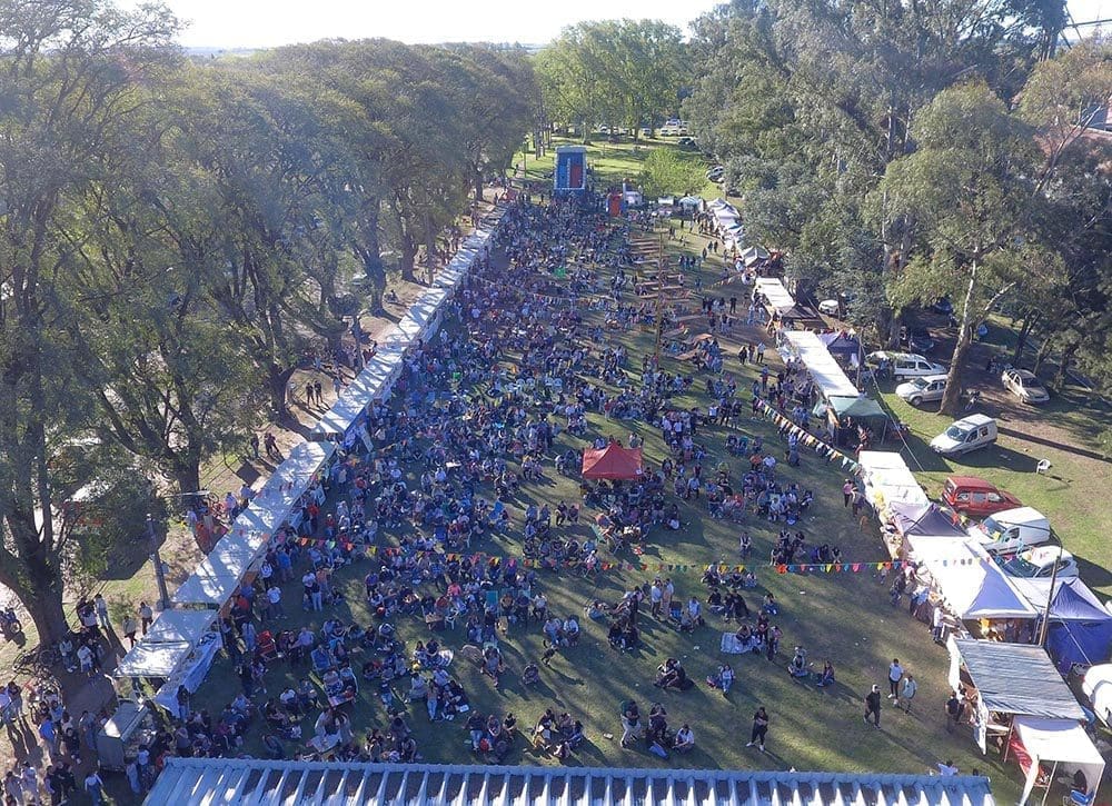 Villa Cañás celebró con éxito la segunda Fiesta de la Empanada de Hojaldre