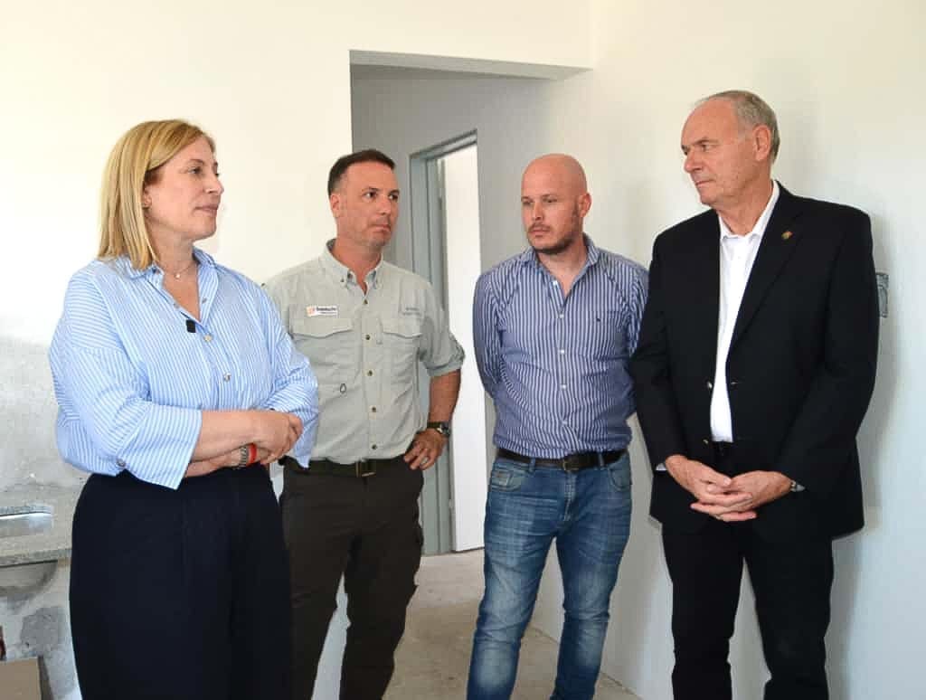Villa Cañás: Scaglia presentó en un nuevo esquema habitacional con Créditos Nido