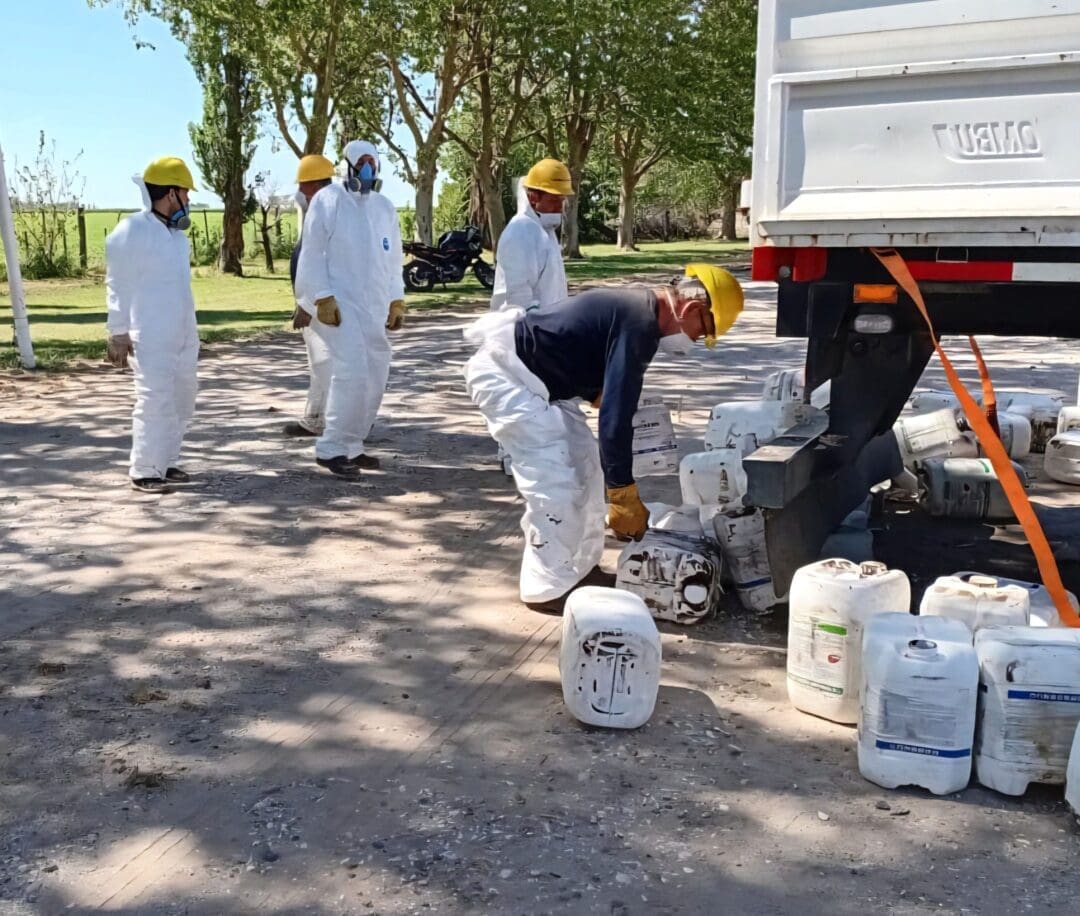 Villa Cañás: Jornada de recolección de envases de fitosanitarios