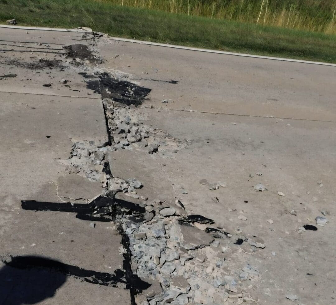 Rotura de la Ruta 94: Circular con extrema precaución en inmediaciones de Villa Cañás