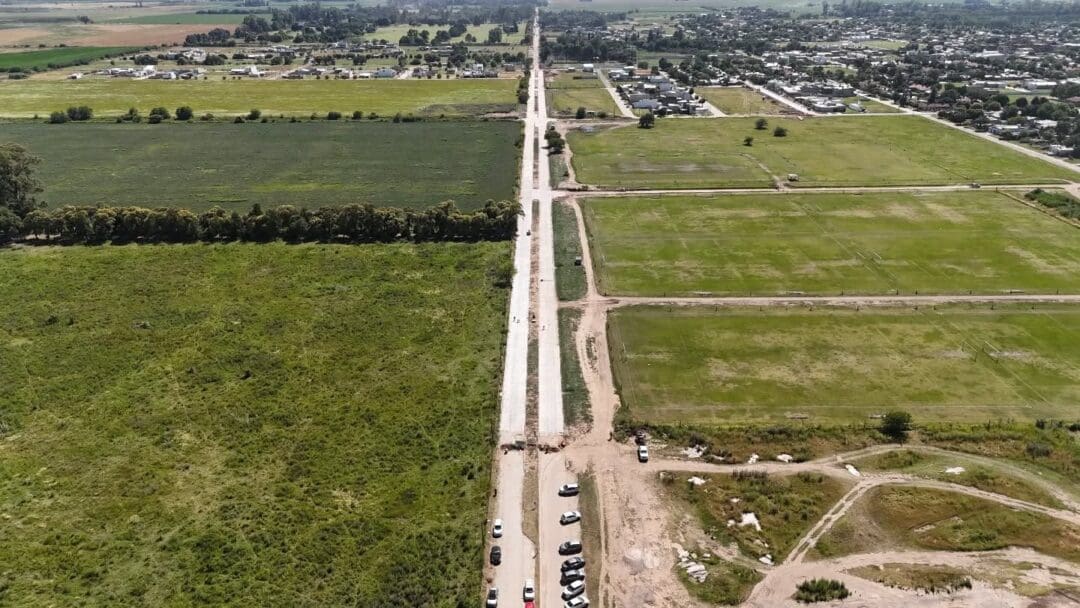 Habilitarán el primer tramo de la nueva avenida Comandante Espora en Venado Tuerto