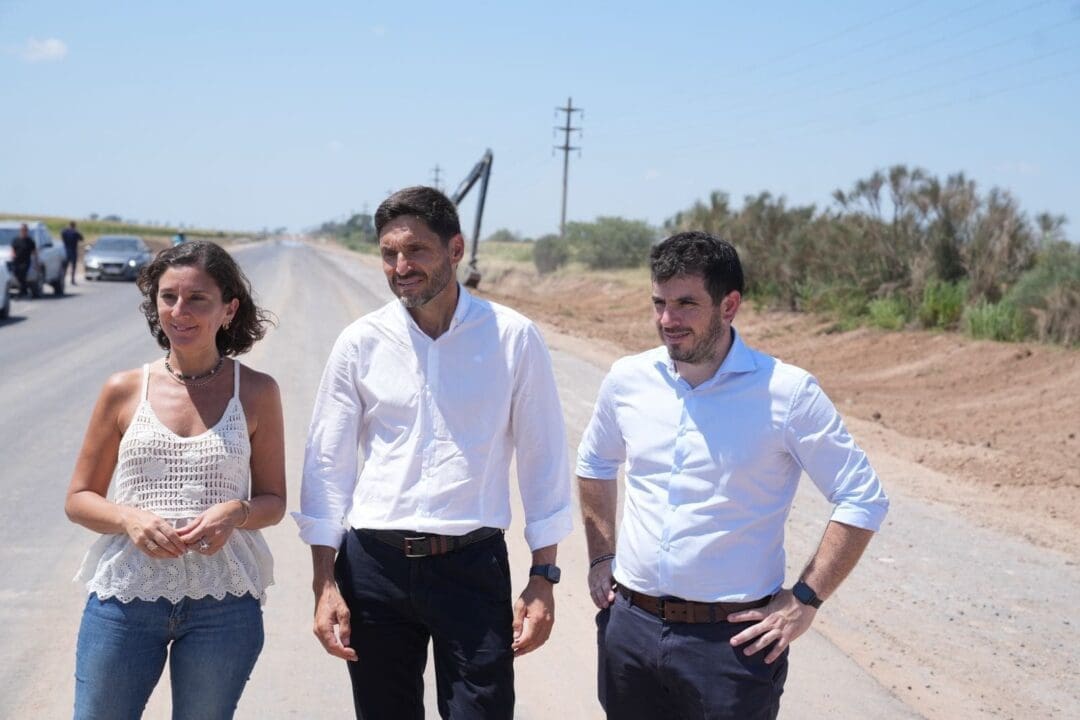 Obras viales, deportivas y urbanas: Pullaro supervisó trabajos en Venado Tuerto y la región