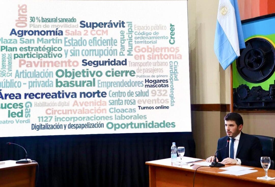 Venado Tuerto: Con obras, anuncios y proyectos estrátigico, Chiarella abrió el período legislativo Venado Tuerto: Con obras, anuncios y proyectos estrátigico, Chiarella abrió el período legislativo