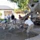 Villa Cañás: Avanzan obras de pavimento y cordón cuneta en distintos sectores de la ciudad