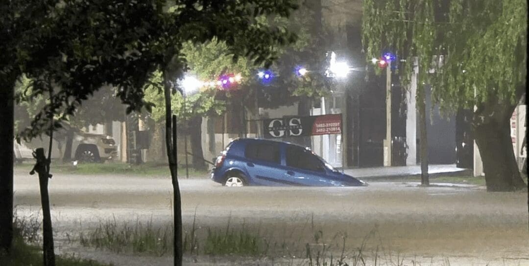 Temporal: Más de 200 milímetros y evacuados en el norte santafesino